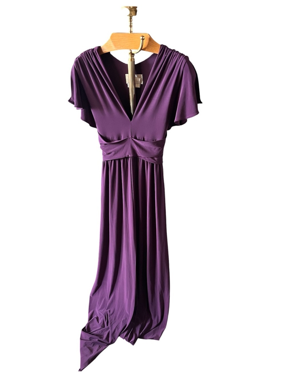 BHLDN Plum Mendoza Jersey Maxi Dress 6 - Picture 6 of 13